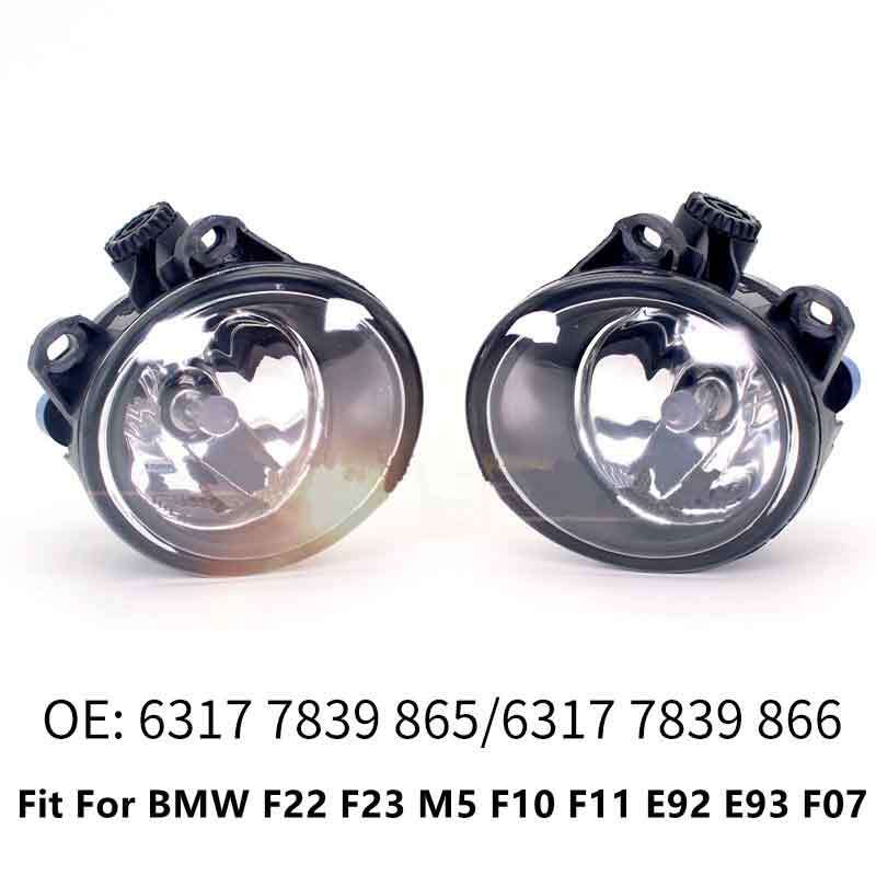 ya 1 8.5.3 Fog Lights for 328i 335i Coupe F10 F11 M5 Clear Lens Replacement Bumper Lamp