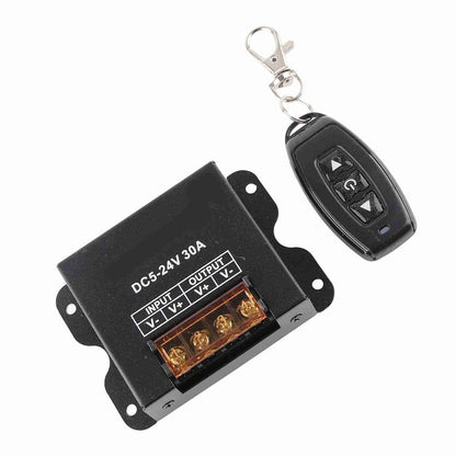 ya 14 LED Single Color Dimmer Controller 3 Keys RF Large Power Cordless Remote