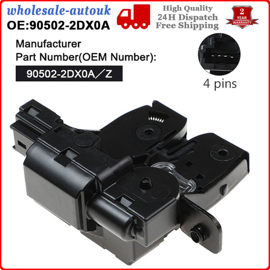 ya 6 6.12 for Nissan Micra K12 2003-2010 Tailgate Boot Lid Catch Latch Lock 905022DX0A