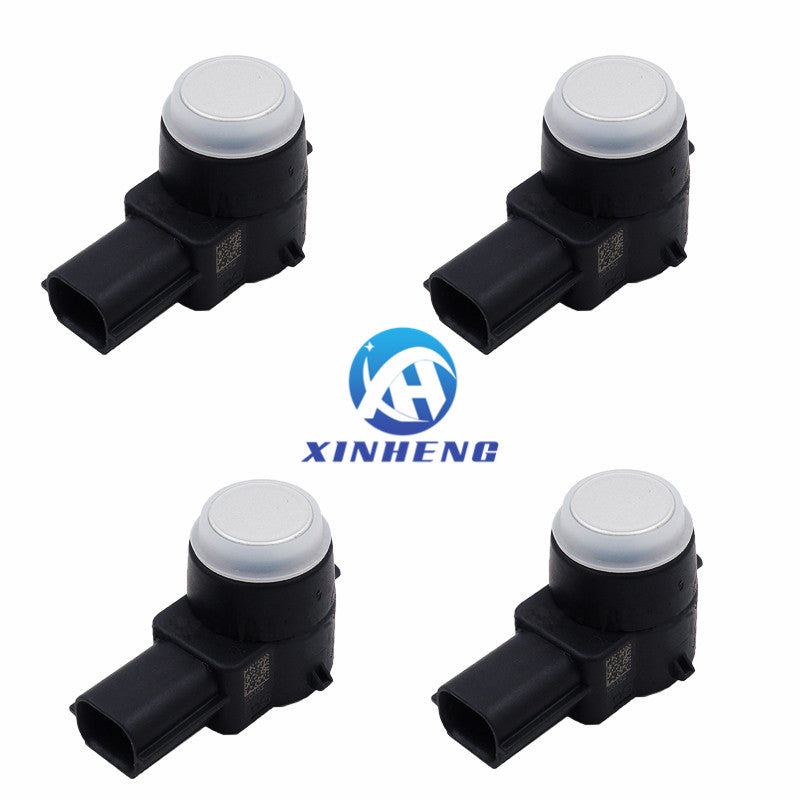 ya 1 8.5.1 4PCS PDC Parking Sensor Silver For GM 2007-2013 for Chevy Silverado for GMC for Sierra 2500