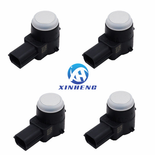 ya 1 8.5.1 4PCS PDC Parking Sensor Silver For GM 2007-2013 for Chevy Silverado for GMC for Sierra 2500