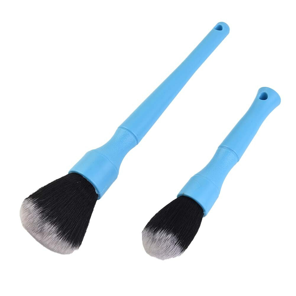 ya 5 8.7 2Pcs Car Detail Brushes Set Auto Detailing Cleaning Wheel Wash Brushes Kits Soft