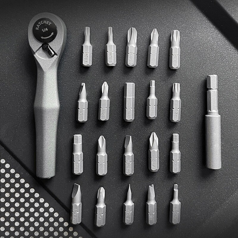 ya 26 22 In 1 Ratchet Screw Driver Screwdriver Set Bit Repair