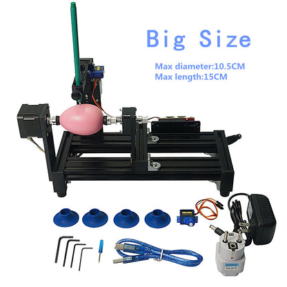 ya 25 Big Size Egg-Drawing Robot Draw Machine On Egg And Ball Children Study Kit