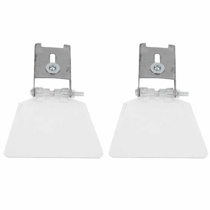 ya 17 2pcs Replacement Guard Bench Grinder Eye Protion Safety Shields With Bracket