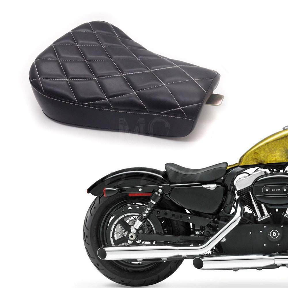 ya 2 6.26.2 Front Driver Solo for Seat Cushion for Harley Sportster Forty Eight XL1200 883 72 48