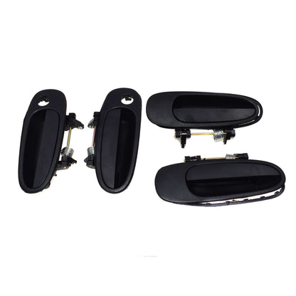 ya 5 8.7 for Toyota for COROLLA 93-97 exterior door handle front and rear left black 4 pcs 