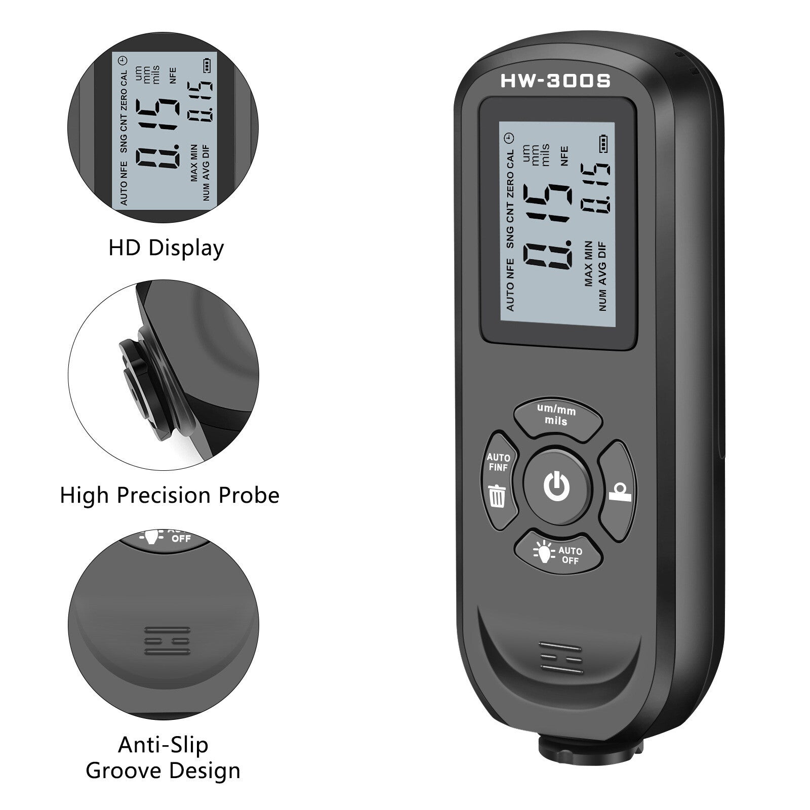 ya 26 8.1 Automotive Paint Coating Thickness Gauge Paint Film Gauge High Pisiona