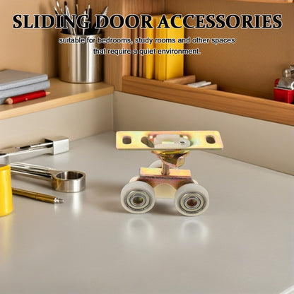 ya 14 2 Pcs Sliding Door System Glass Hardware Roller Wheels for Doors