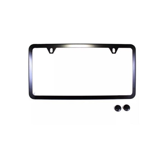 ya 1 8.5.1 1 Piece Car Flat License Plate Frame Cover Front Hood Rear Trunk Clear for Genesis 