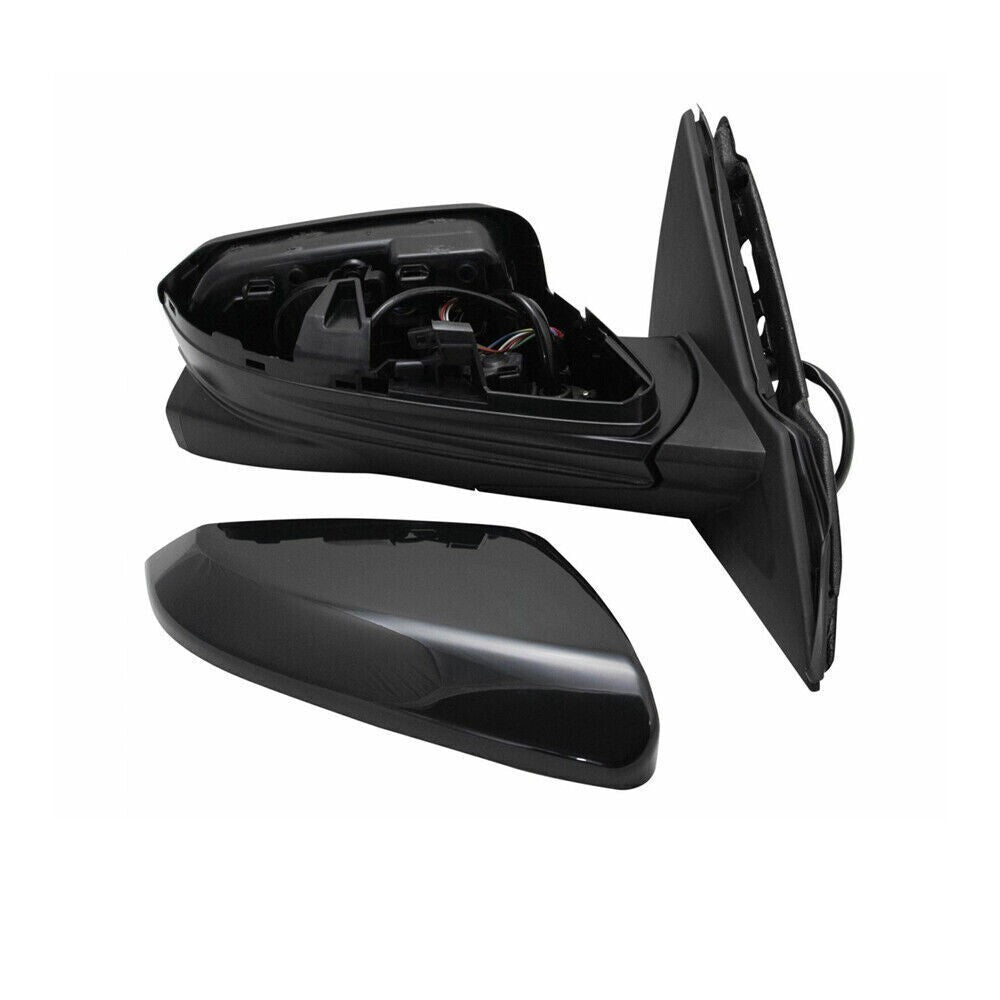ya 10 10.28 Black Right Side Mirror Power Heated View Camera for Honda for Civic Sedan 
