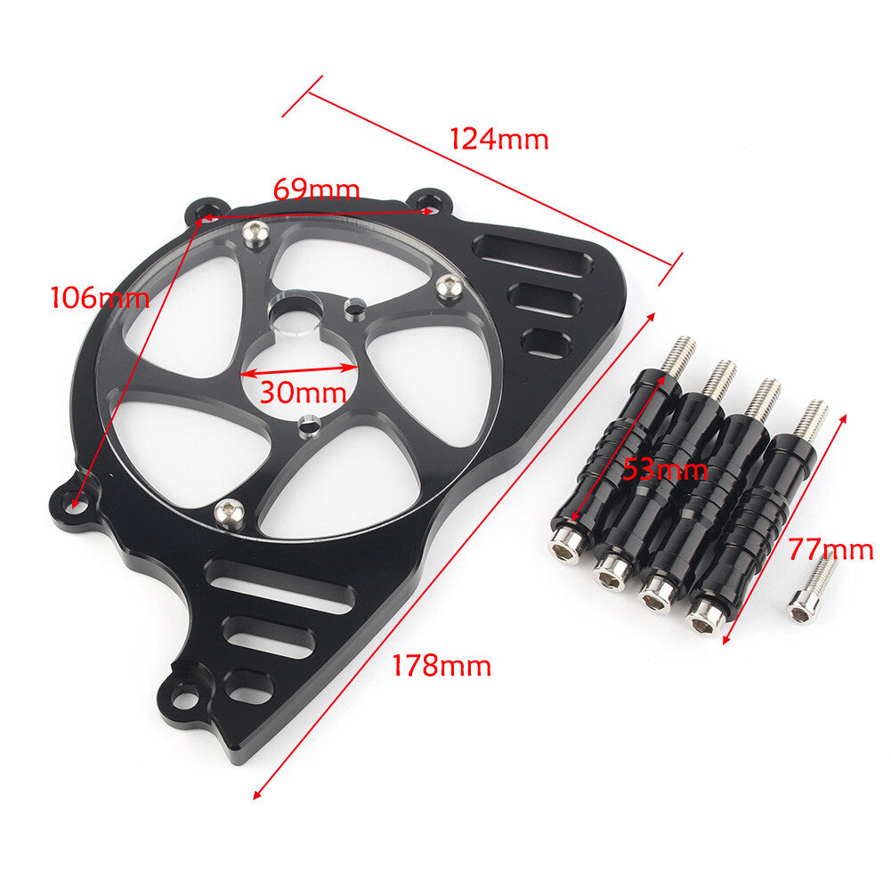 ya 5 8.7 for Kawasaki Z1000 2010-17 RED Front Engine Sprocket Cover Chain Guard Protector