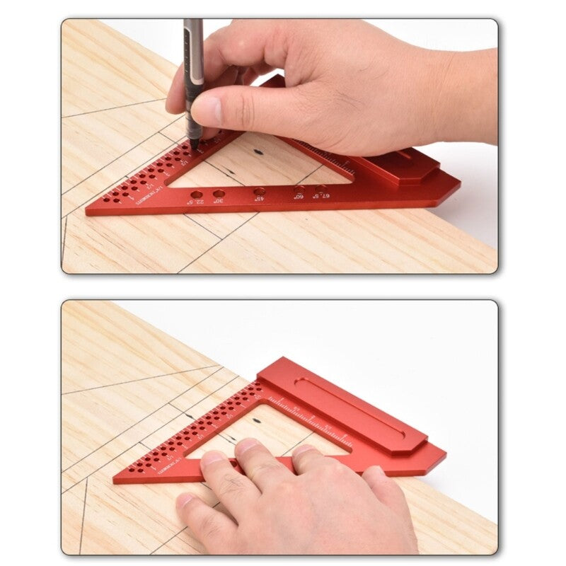 ya 14 Triangle Ruler Measuring Tool Woodworking Measuring Ruler