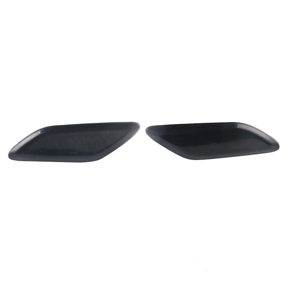 ya 27 6.18.2 LH & RH Front Headlamp Washer Jet Nozzle Cover Unpainted Fit for Mazda 3 AXELA 14-16