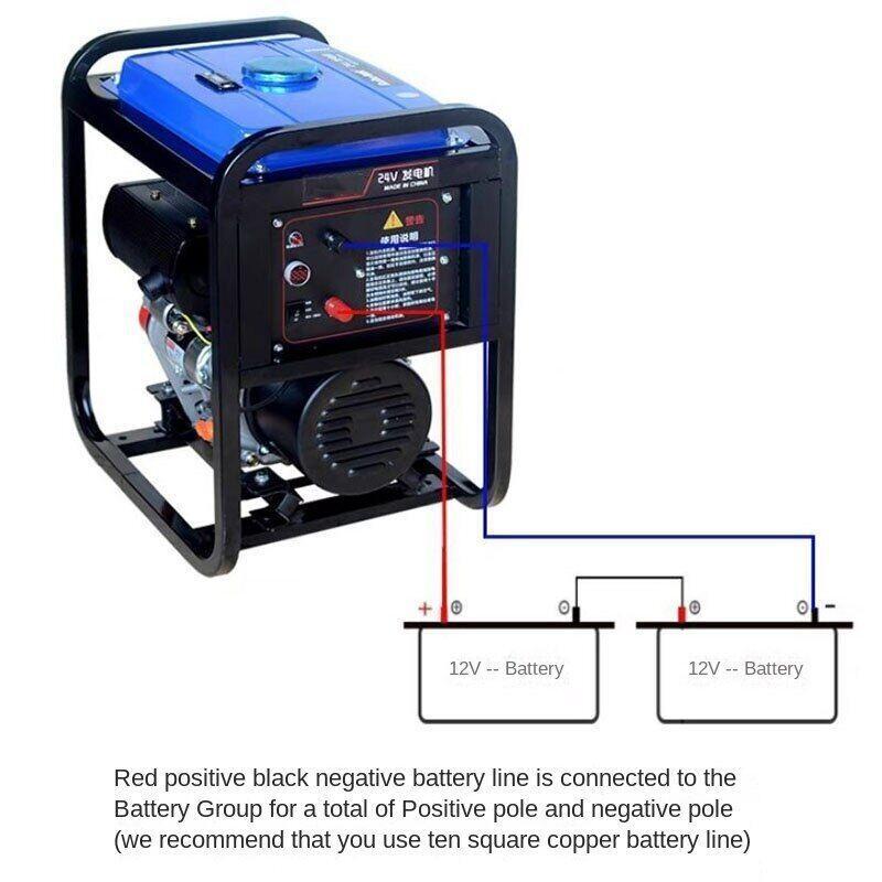 ya 26 6KW 24V DC Generator Parking Air Conditioner Diesel Generator Battery Charger