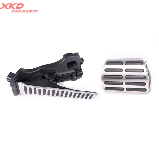 ya 9 6.5.2 Automatic Model Aluminum Throttle Brake Pedal Set for VW for Golf GTI R GLI