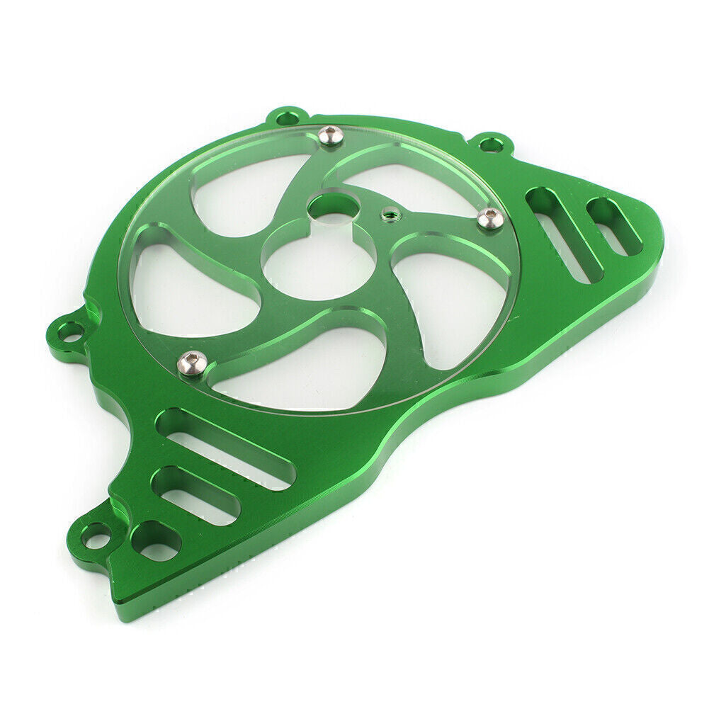 ya 5 8.7 CNC Front Chain Sprocket Cover Protector for Kawasaki Z1000 2010-2017 2011 Green