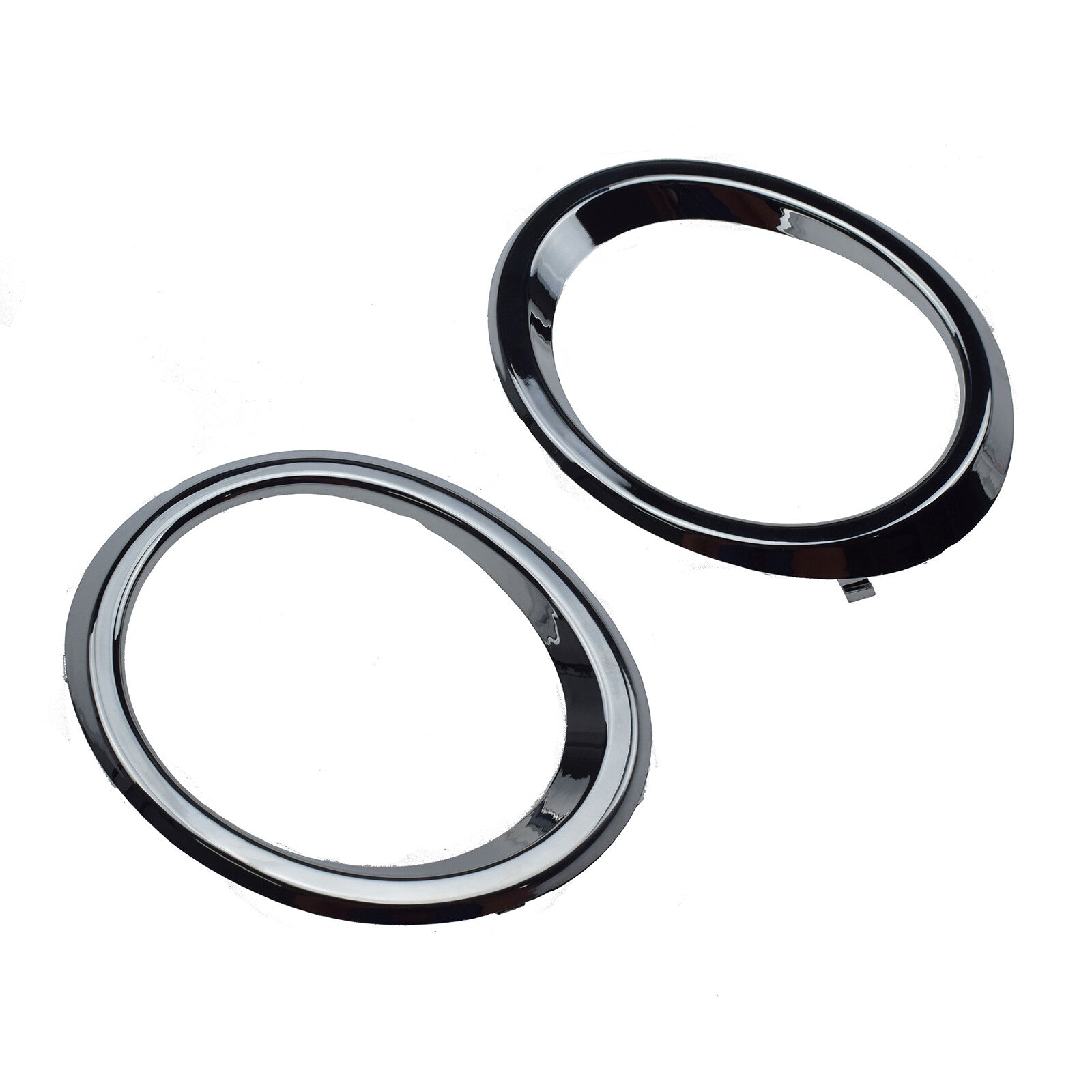 ya 1 7.4 A pair of chrome fog light decorative rings on the driver and passenger sides suitable for the for Toyota for Camry from 2012 to 2014