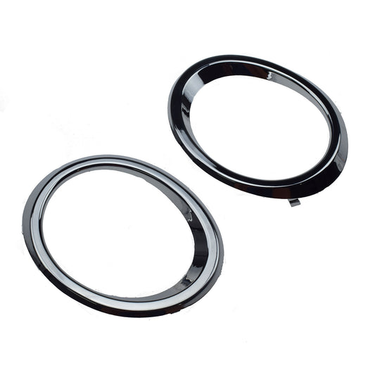 ya 1 7.4 A pair of chrome fog light decorative rings on the driver and passenger sides suitable for the for Toyota for Camry from 2012 to 2014