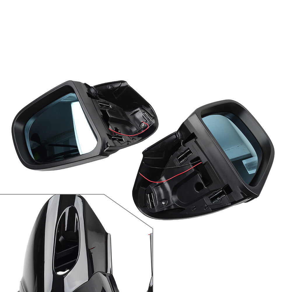 ya 4 6.21 Rearview Side Mirrors w/ Turn Signal Fit for BMW K1200 K1200M K1200LT 1999-2008