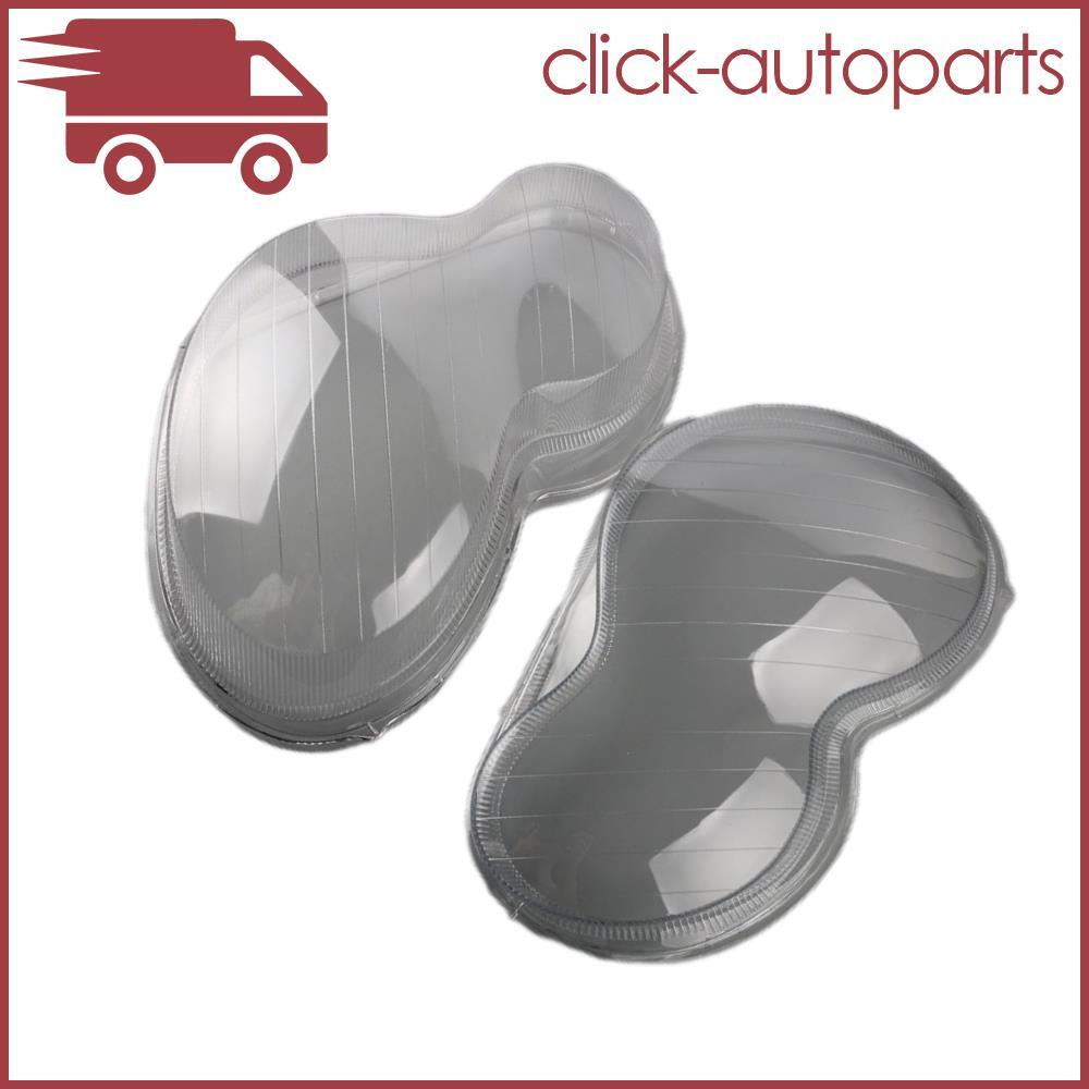 ya 13 5.27.2 Fits For 01-07 W203 C-Class 2Pcs Front Left & Right Side Headlight Cover Lens