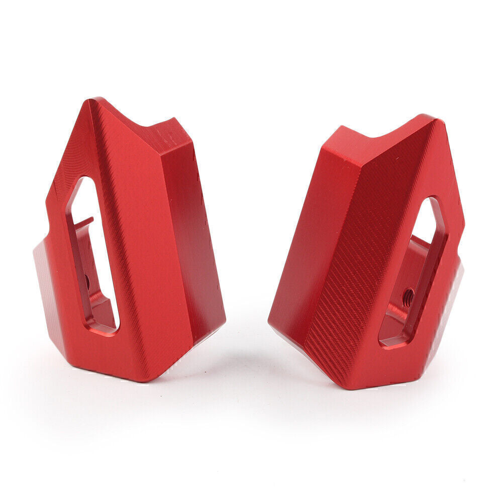 ya 2 6.30 CNC Front Brake Clutch Line Hose Clamps for Kawasaki Z1000 2014 2015 2016 Red
