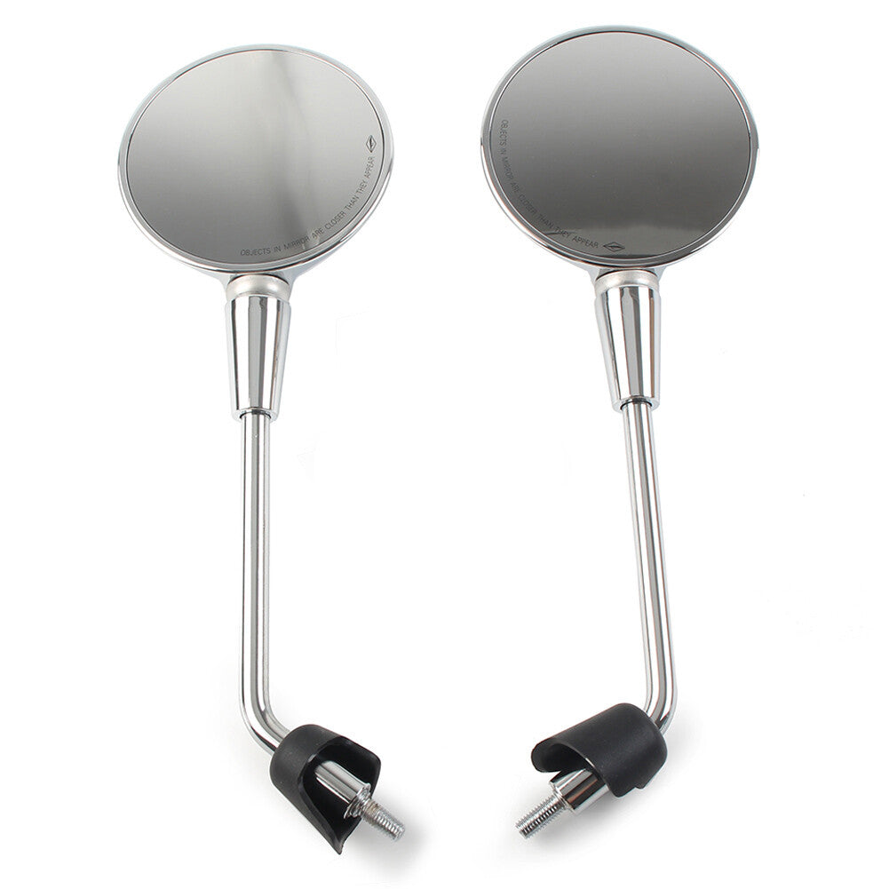 ya 5 8.7 Rearview Side Mirrors For Vespa GTS GTV 125 200 300ie Sprint Primavera150 Chrome