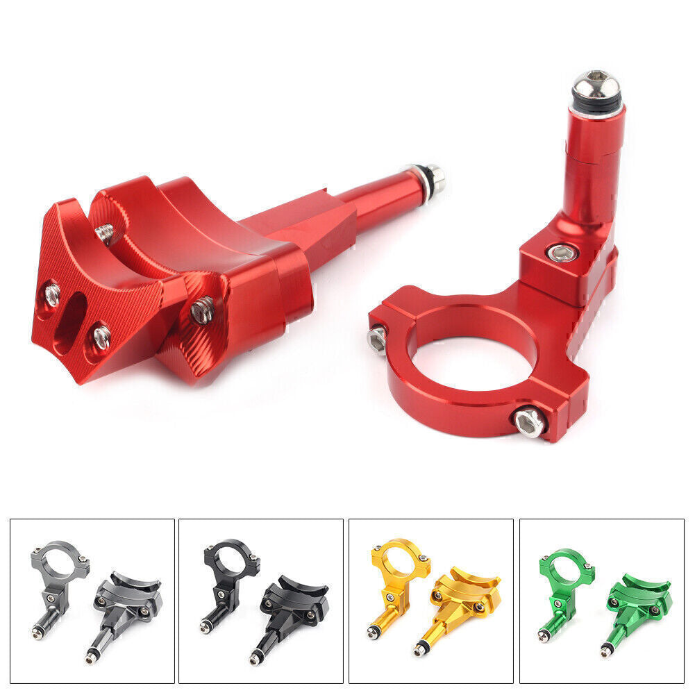 ya 5 8.7 CNC Steering Damper Stabilizer Mounting Kit fit for Kawasaki 400 2018 2019