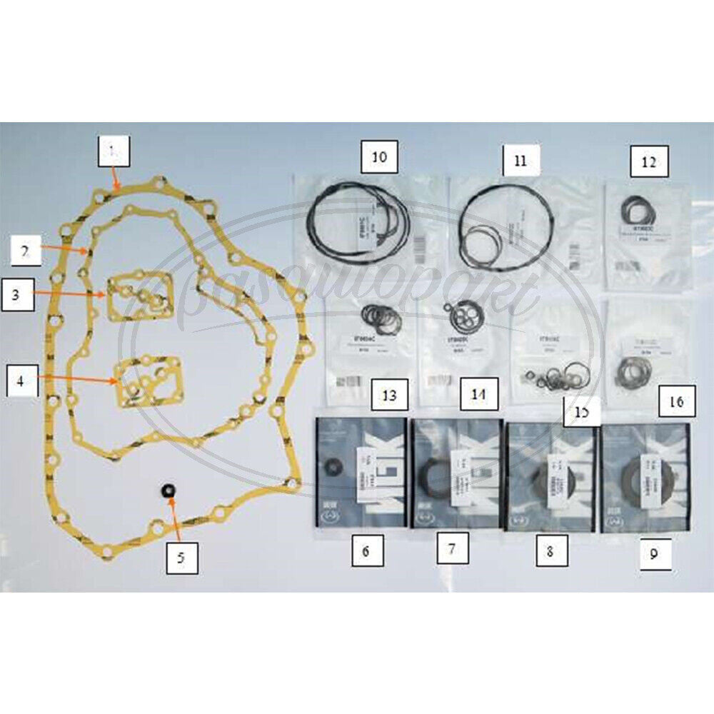 ya 1 8.5.1 B7XA CG1 Transmission Rebuild Kit Overhaul Seal for Honda for Acura 3.0L Transmission 