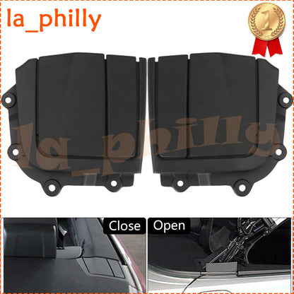 ya 5 8.7 RH&LH Retractable Top Deck Hinge Panel for BMW E93 M3 Convertible 2007-13 Black