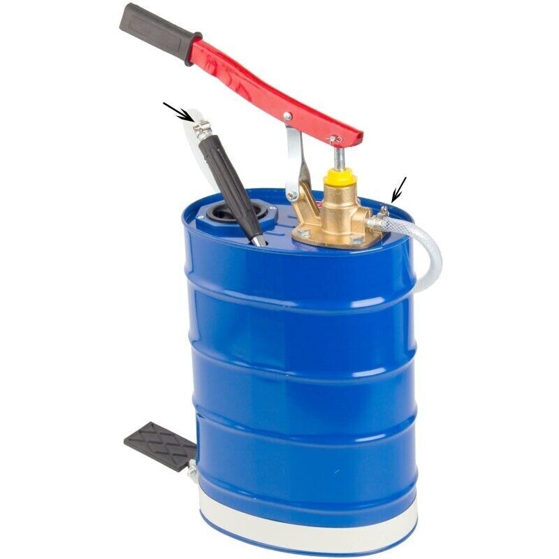 Hand Crank Oil Filler Manual Pressure Transmission Oil Injection Pump 10L