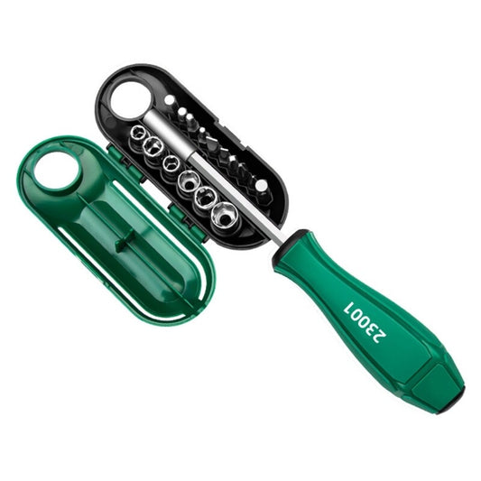 ya 26 Ergonomic Handle Multibit Ratchets Screwdriver Kit for Comfortable Daily Repairs