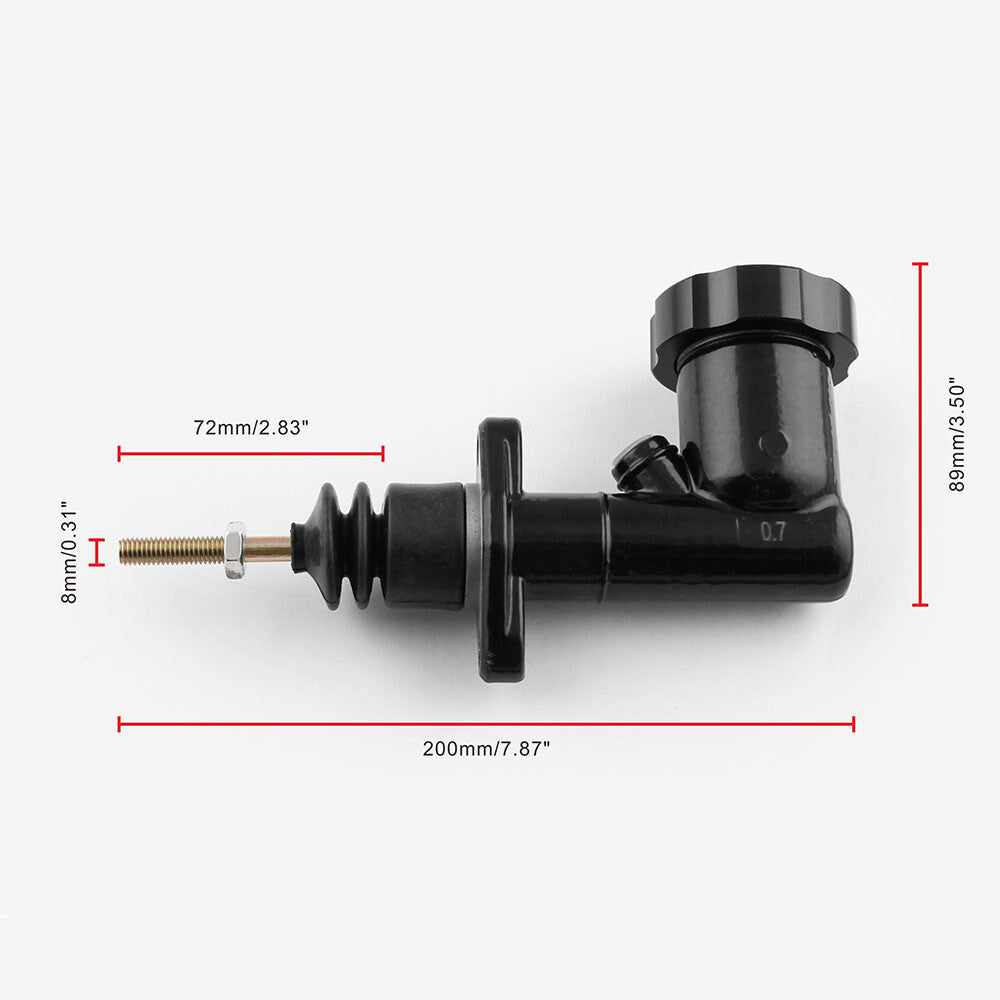 ya 5 8.7 Compact Remote Aluminum Master Cylinder 3/4 Bore replace PN: 260-6089