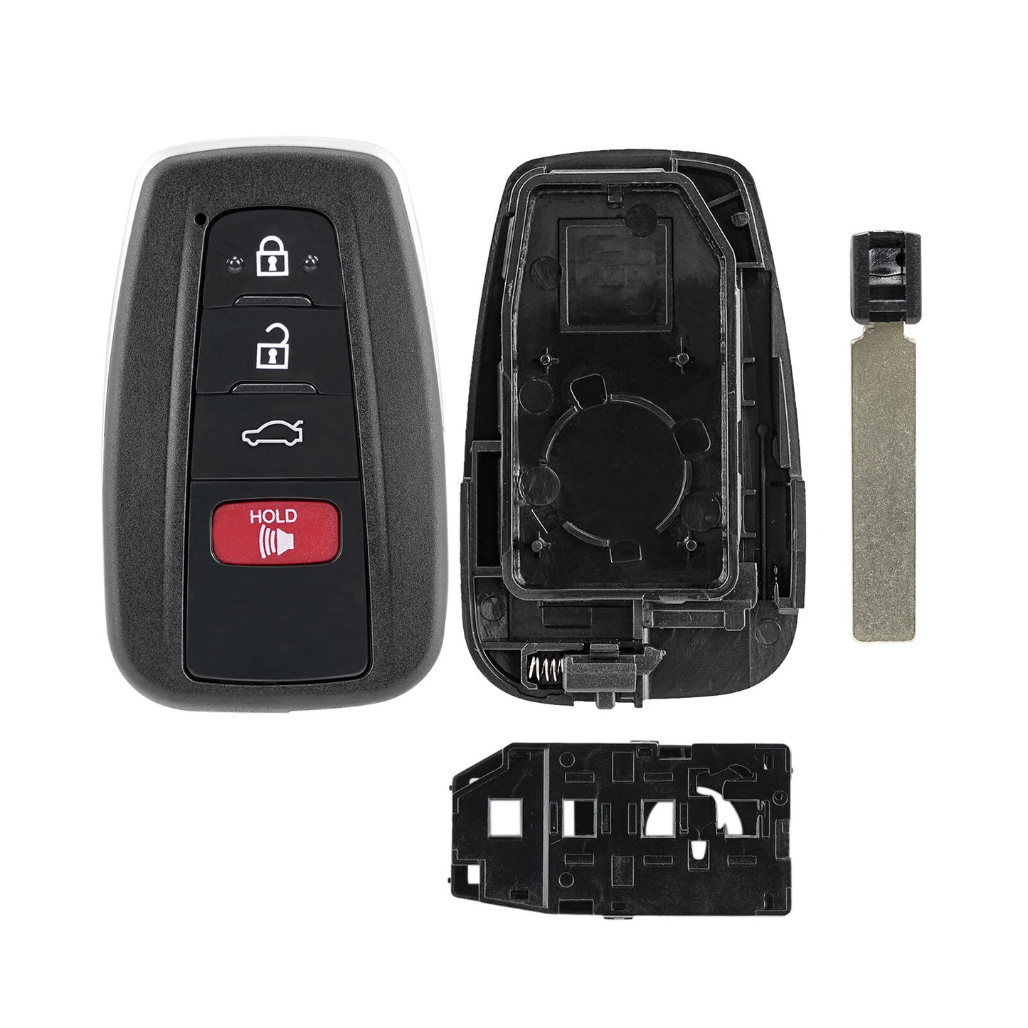 ya 5 8.7 4Button for Toyota Highlander for COROLLA for Camry Hybrid 2018 Car Key Fob Case Shell