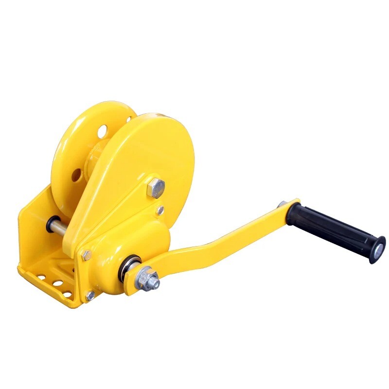 ya 26 7.28.2 Hand Crank Two-way Self-locking Manual Winch Household Small Portable Tractionu