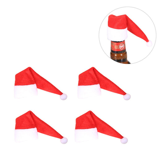 ya 25  10 Pcs Cava Bottle Sealer Hat Valentine's Day Decorative Cap Wine Cover
