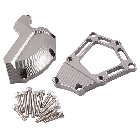 ya 3 6.23 Engine Stator Starter Cover Slider Protector Set for BMW S1000RR 2009-2014 Grey