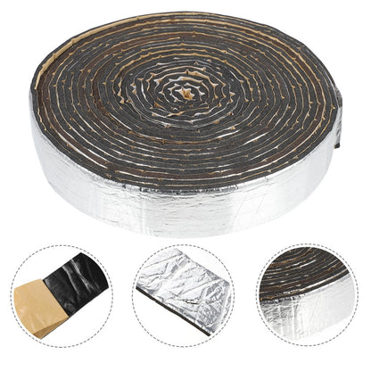 ya 5 8.7 Sound Insulation Cotton Aluminum Foil Self-adhesive Pipe Outdoor