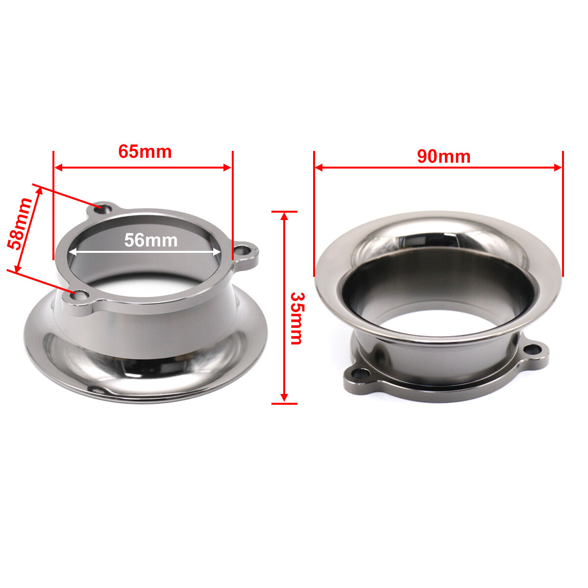 ya 5 8.7 Motorcycle Air Filter Velocity Stack Aluminum Alloy CNC S&S Super E/G Carb