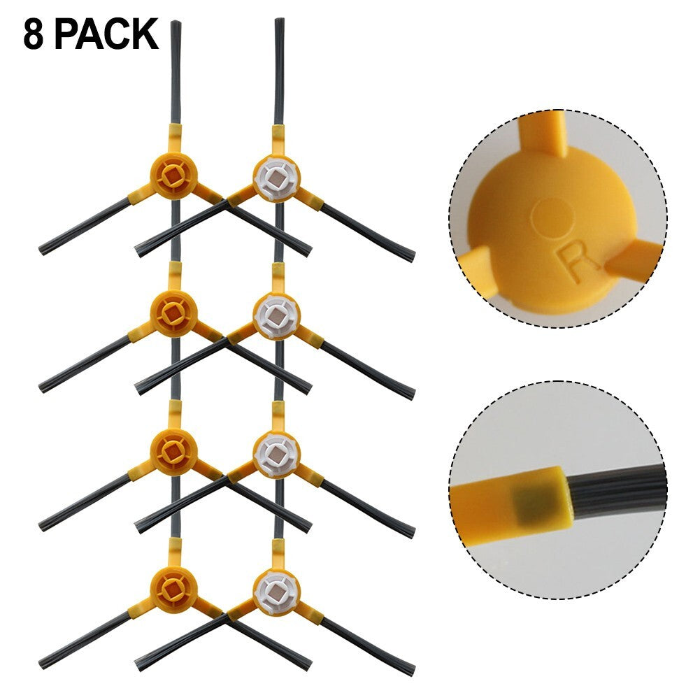 ya 25 Enhanced Cleaning Side Brushes for bObsweep PetHair Robot Vacuum 8 Pack