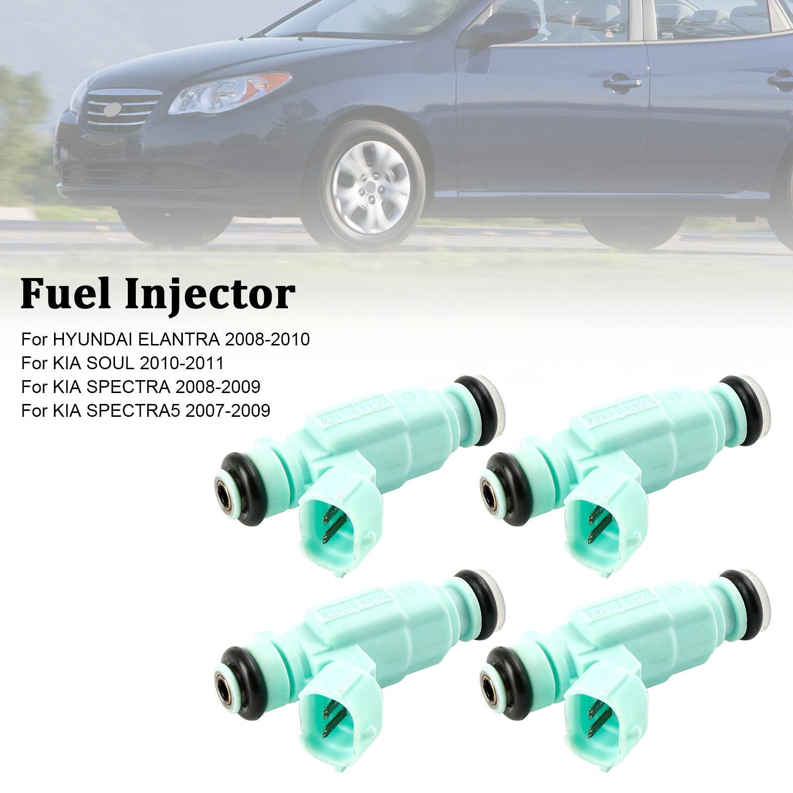 ya 1 8.12 baidi 4PCS Fuel Injector 35310-23800 for Hyundai for Elantra 2008-2010 for Kia Soul
