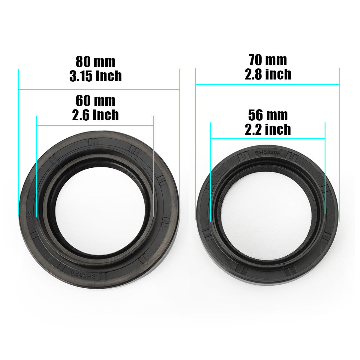ya 5 8.7 for Lexus LX570 for Toyota for 4Runner Tundra Oil Seal Front Left Right 90311-47027