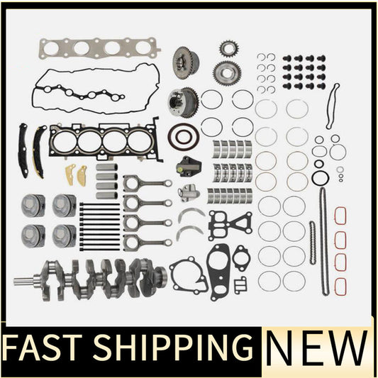 ya 10 10.28 2.4L G4KJ Engine Rebuild Overhaul Kit - Crankshaft/Con Rods for Hyundai for