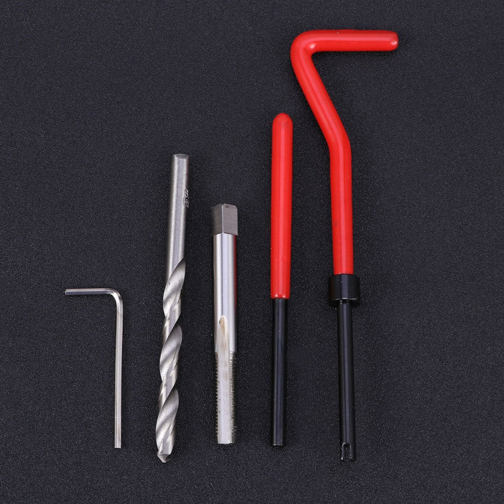 ya 5 8.7 30 Pcs Stainless Steel Thread Repair Kit Repairing Nut Helicoil