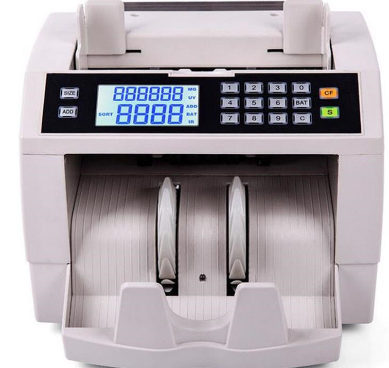 K-301 Vertical Digital Money Counter EURO US DOLLAR Bill Cash Counting Machine T