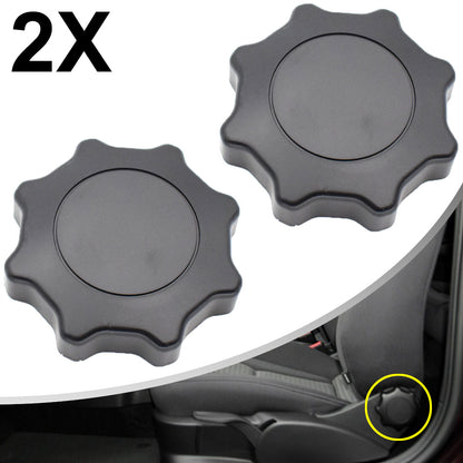 ya 5 8.7 Pair for Passat B5 Polo for Golf Caddy Transporter Black for SEAT Adjustment Knob Handle