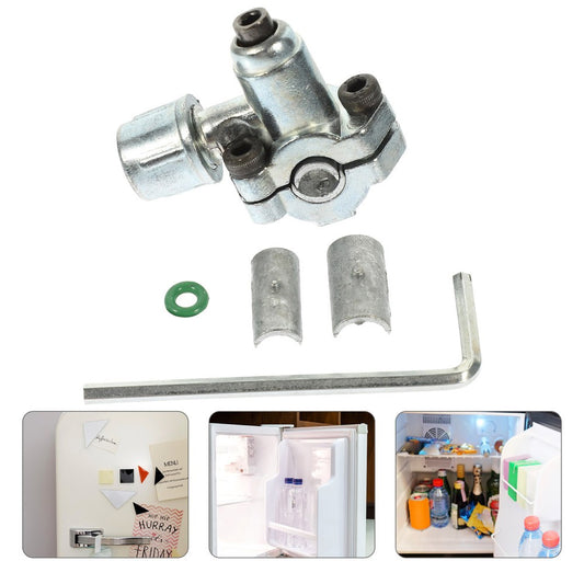ya 12 5.22.2 Zinc Alloy Needle Puncture Valve Piercing for Refrigerator Tubing