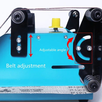 ya 17 Double Shaft Belt Machine Multifunctio l Sanding Machine Desktop Woodworking