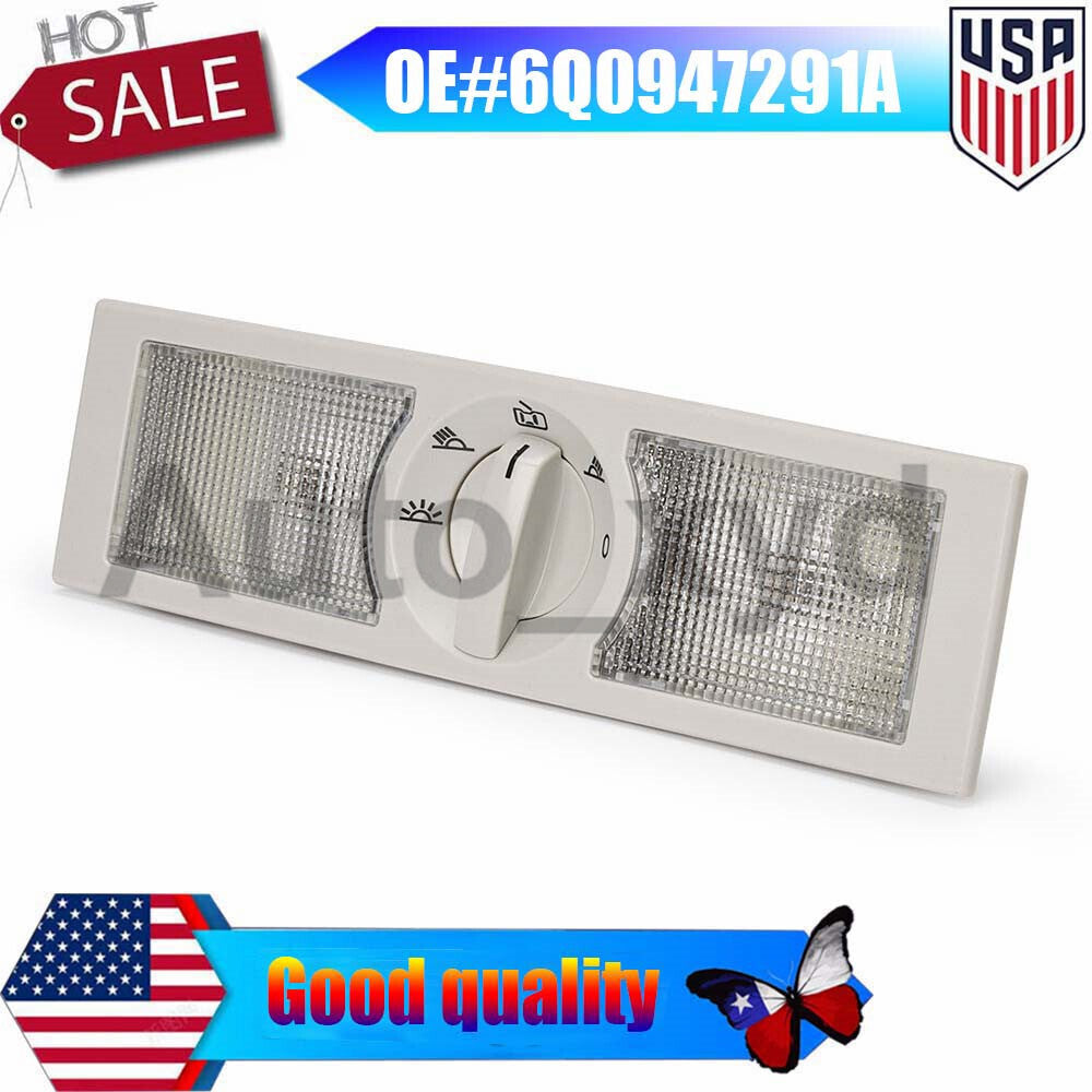 ya 1 6.30 6Q0947291A Grey interior reading light for VW TOURAN AMAROK GOL for JETTA for Skoda