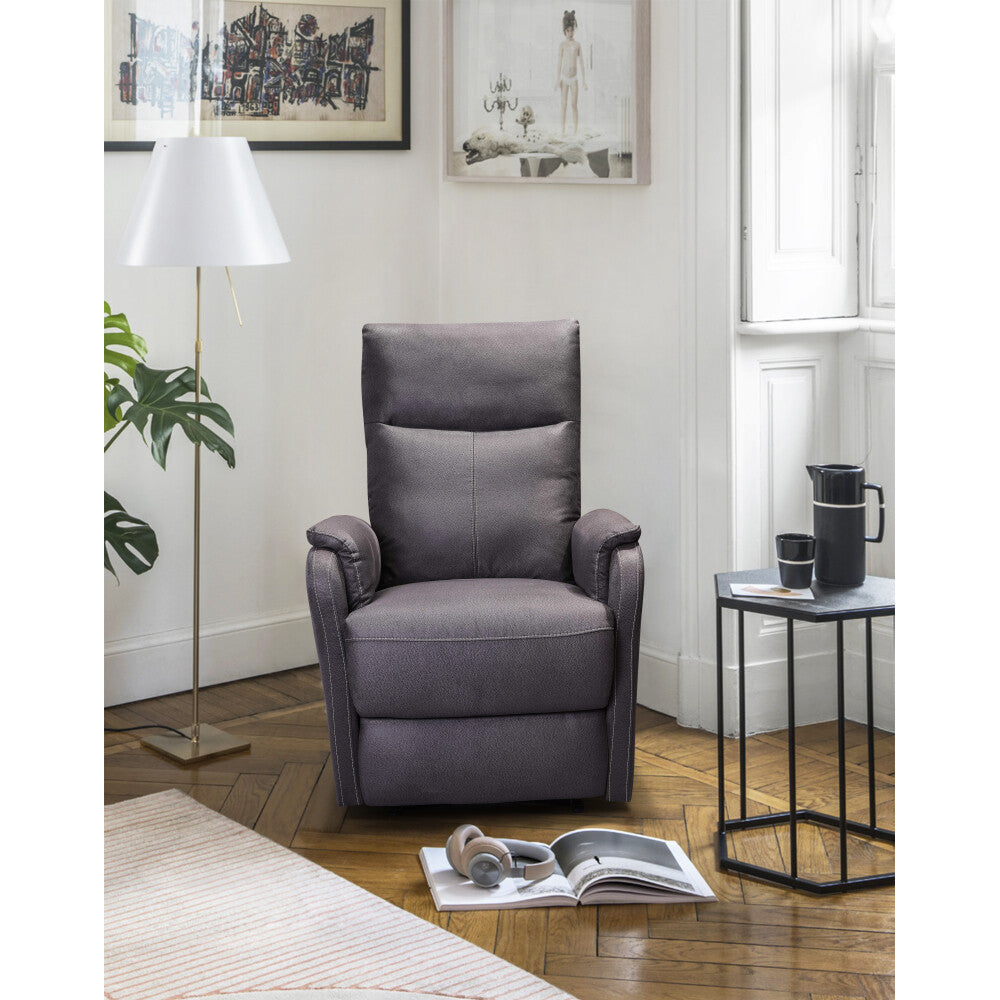 ya 28 For Living Room & Bedroom Power Recliner Chair w/USB Charger - Single Seater